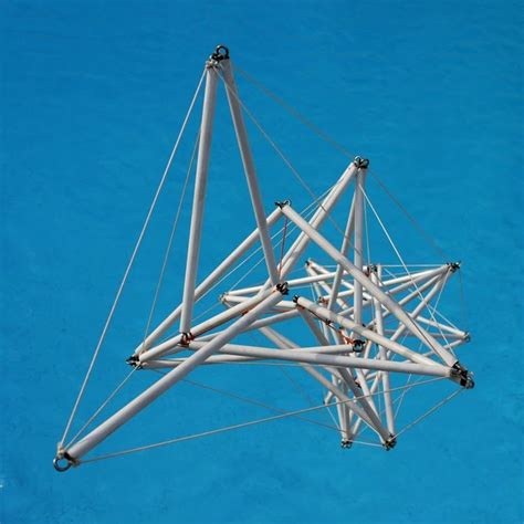 Tetrahelix Tensegrity Tetrahelix