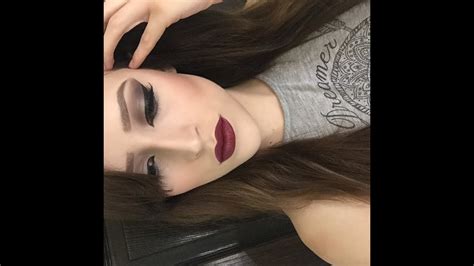 Fall Makeup Look Naked Palette Cat Eye Cool Toned Eyes YouTube