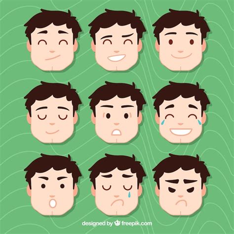 Vectores E Ilustraciones De Emocion Caras Para Descargar Gratis Freepik