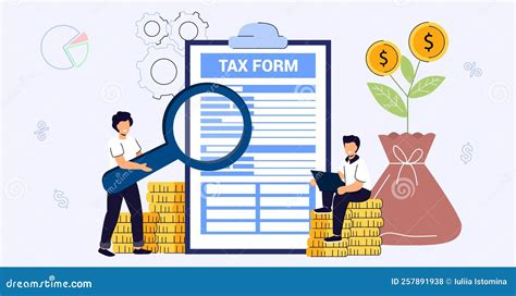 Filling Tax From Analyzing Financial Data Online Tax Payment Return As