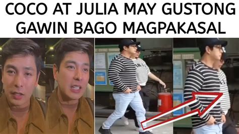 COCO MARTIN AT JULIA MAY GUSTONG GAWIN BAGO MAGPAKASAL YouTube