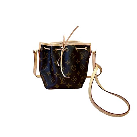Shop Louis Vuitton Nano Noe Bucket Bag Handbag