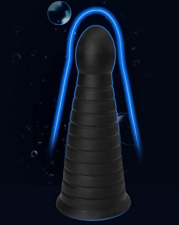 Amazon Super Long Thick Anal Butt Plug Trainer Sex Toys 10 2 Inch Large Butt Plug Thread