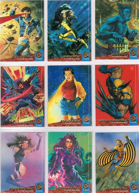 Fleer Ultra X Men Trading Cards Marvel