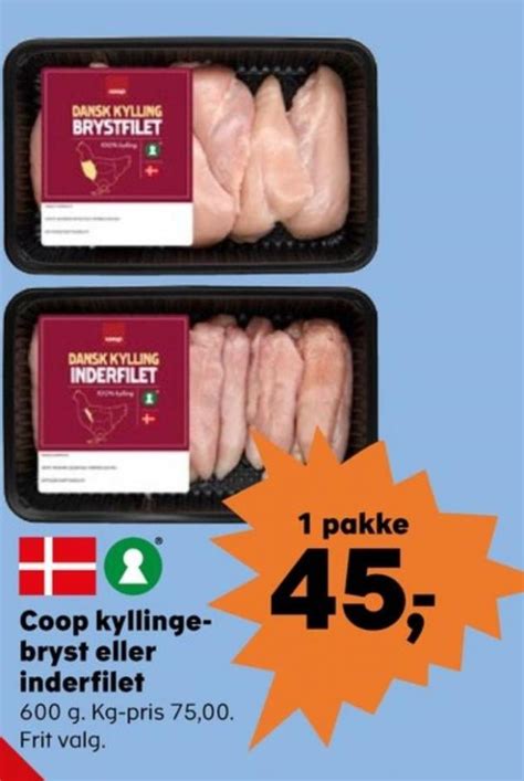 Coop Kyllingebrystfilet Kvickly Februar 2023 Alle Tilbudsavis