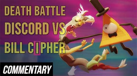 Blind Reaction Death Battle Bill Cipher Vs Discord Youtube