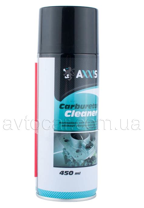 Очиститель карбюратора Axxis Carburator Cleaner 450мл от надежного ...