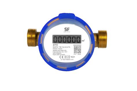 Smart Single Jet Water Meter Jeto Sigfox Partner Network The Iot