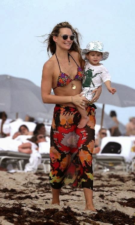 Retro Bikini Molly Sims Scorching In A Flower Bikini On New Year Eve In Miami