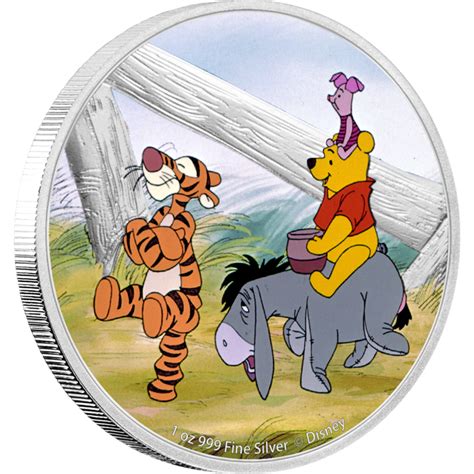 2021 Disney Classics WINNIE THE POOH FRIENDS Niue 2 Dollars 1oz