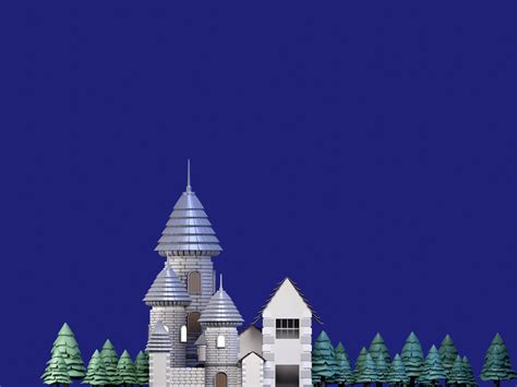 mini castle  behance