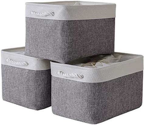 Amazon Thewarmhome Storage Baskets For Organizing L W H