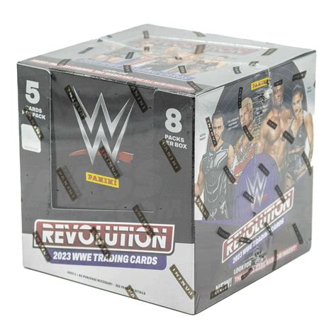 Panini Revolution Wwe Wrestling Hobby Box Ofs Cards