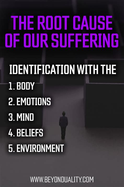 The Root Cause Of Our Suffering Spiritual Awakening Quotes