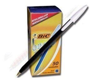 Lapicera Birome Bolígrafo Bic Opaca Azul Negro Caja X50 Bic