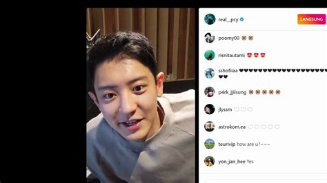 Chanyeol Live Instagram 29922 Exo Chanyeol Weareoneexo Youtube