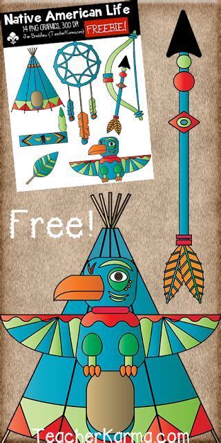 FREE Native American Clipart Classroom Freebies Native Americans