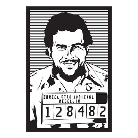 Pablo Escobar Mug Shot