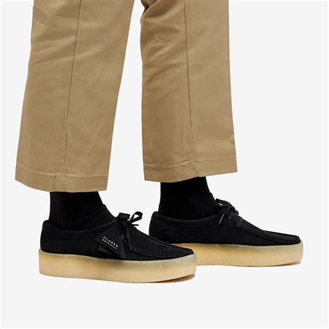 Clarks Originals Wallabee Cup Black Nubuck End Us