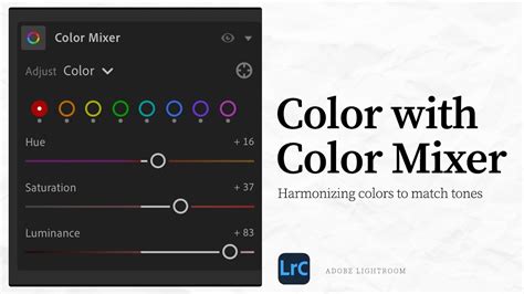 The Most Powerful Color Grading Tool In Lightroom Youtube