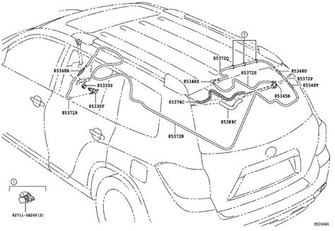 Toyota Highlander Windshield Washer Hose Rear 9006833016 Toyota South Atlanta Morrow Ga