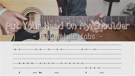 Paul Anka Put Your Head On My Shoulder Fingerstyle TABS Daniel