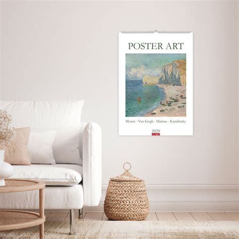 Poster Art Kalender Monet Van Gogh Matisse Kandinsky