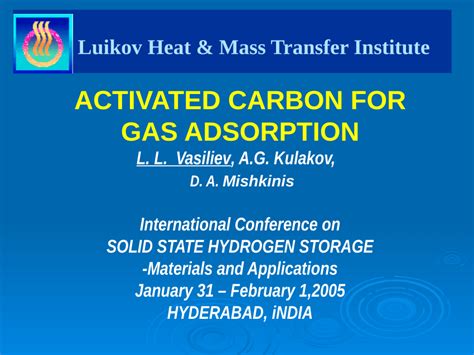 PDF Activated Carbon For Gas Adsorption