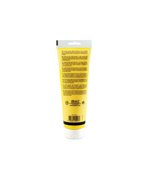 Peinture Acrylique Transparente Jaune Azo 250 Ml