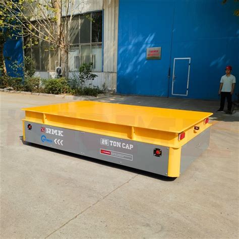 China Customized 20Ton Electric Trackless Transfer Cart Manufacturers