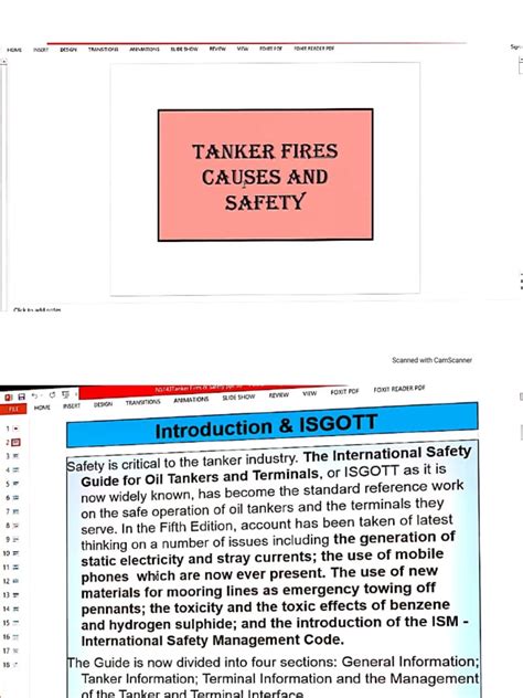 Tanker Fires Cause and Safety | PDF