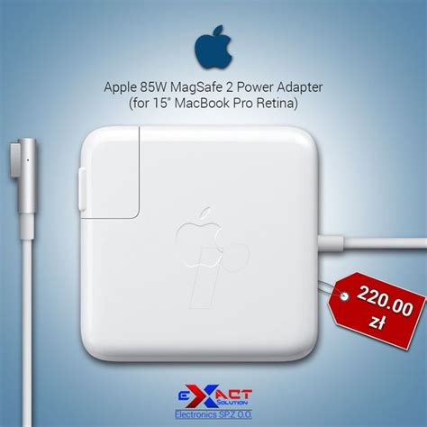 Apple 85W MagSafe 2 Power Adapter (for 15″ MacBook Pro Retina) . Kup ...