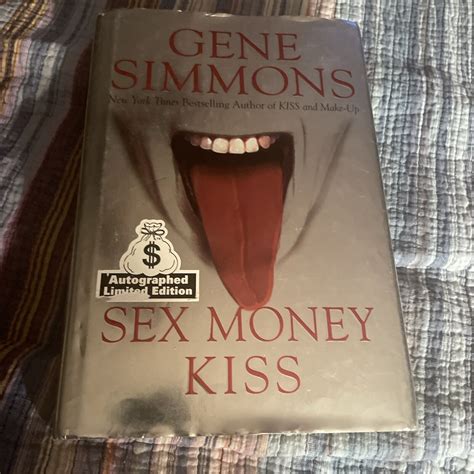 Kiss Gene Simmons Sex Money Kiss Official Autographed Book Ebay