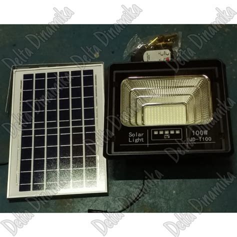 Jual Flood Light 100 Watt Lampu Sorot Solar Cell 100watt Lampu Sorot 2