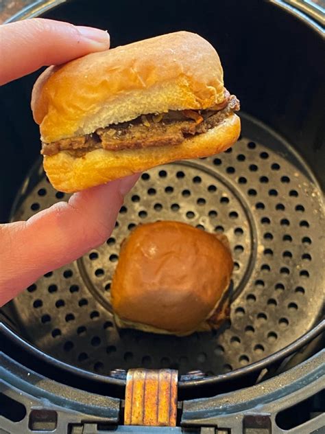 Frozen White Castle Burgers In The Air Fryer Melanie Cooks