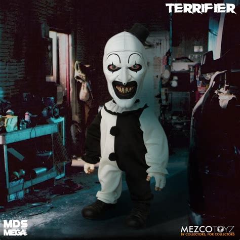 Terrifier Mezco Designer Series Mega Scale Art The Clown With Sound