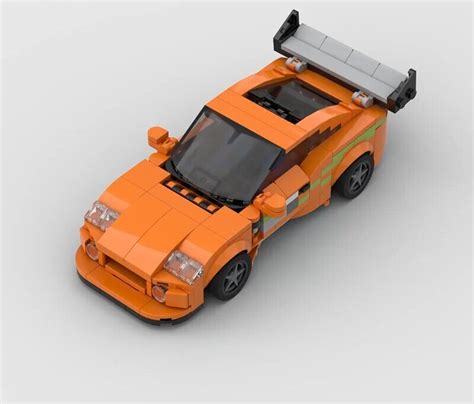 Fast & Furious Supra MK4 370PCS LEGO Scale Model - D’s Garage