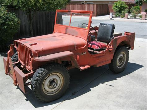 1945 Willys MB WWII Military Jeep For Sale