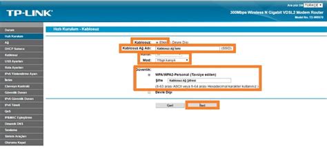 TP Link TD W9970 Modem Kurulumu ve Kablosuz Ayarlar Resimli Anlatım