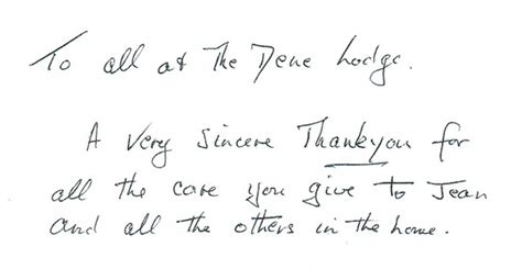 Testimonials The Dene Lodge