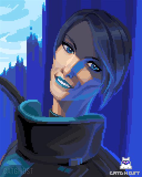 Oc Catalyst Pixel Portrait Apex Legends R Pixelart