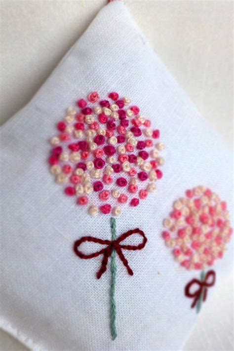 French Knot Hand Embroidery Designs