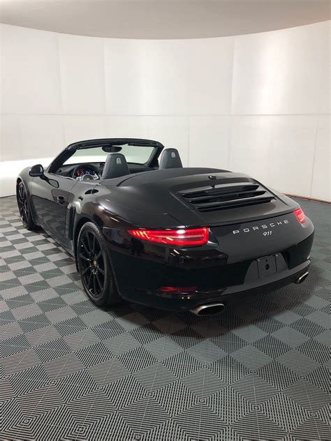 Porsche Carrera Black Edition Cabriolet More Rennlist