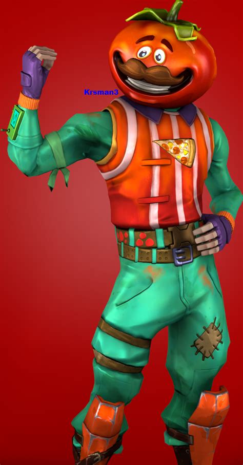 Fortnite Battle Royale Tomatohead By Krsman30 On Deviantart