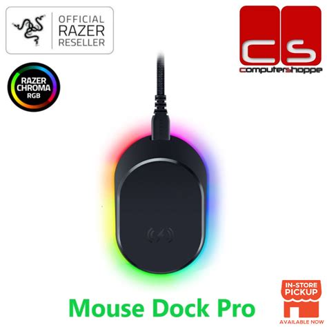 Razer Mouse Dock Pro Wireless Mouse Charging Dock With Integrated 4khz Transceiver Shopee Malaysia