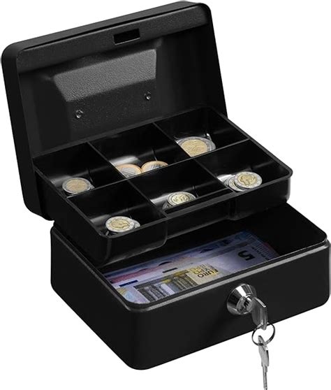 H S Money Box With Key Inch Money Tin With Lock Small Lockable