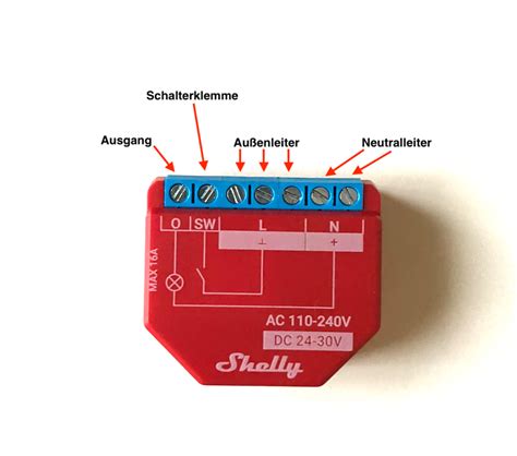 Shelly Plus Pm Installation Konfiguration Einsatzm Glichkeiten