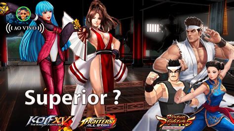 Kof Allstar X Virtua Fighter 5 Final Showdown Mai E Kula Ou Collab