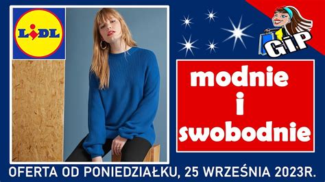 Lidl Nowa Oferta Od Poniedzia Ku Modowe Okazje Youtube