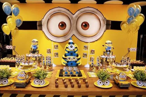 Ideias Para Festa Tema Minions Minnion Festa Infantil Minions